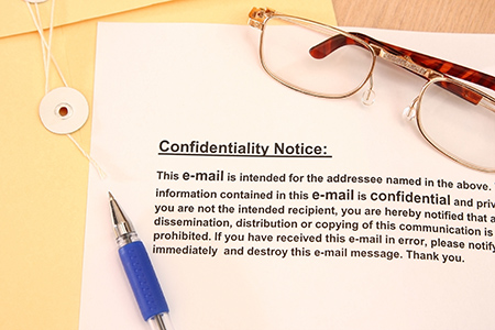 confidentiality notice picture