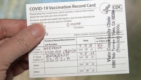 vaccine card